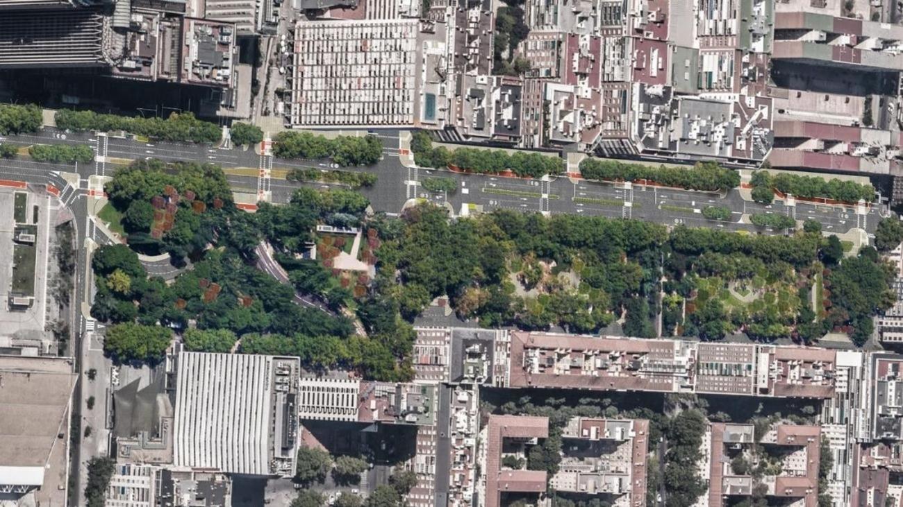 Oasis Urbano En El Corazon Financiero / Castellana Leilighet Madrid Eksteriør bilde