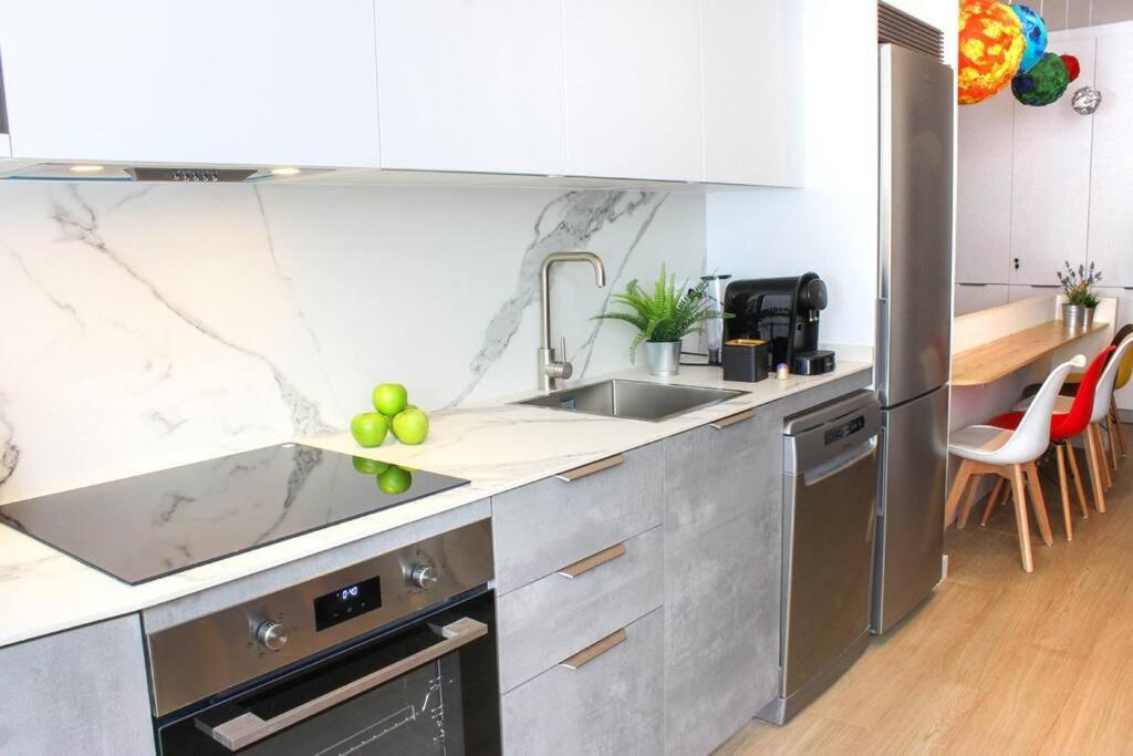 Oasis Urbano En El Corazon Financiero / Castellana Leilighet Madrid Eksteriør bilde